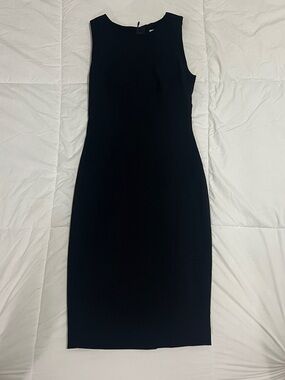H&M Sleeveless Cocktail Midi Dress- Black